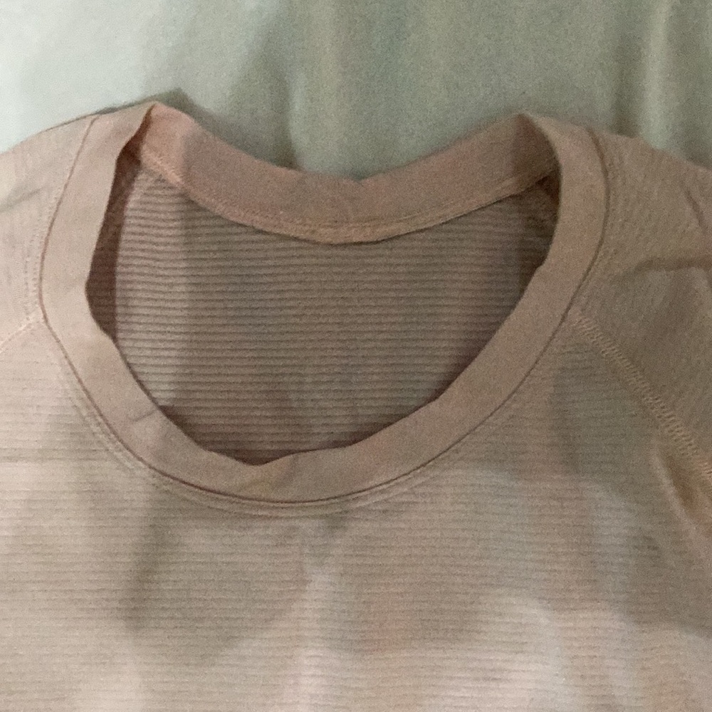 Lululemon Pink Long Sleeve Shirt